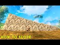 How To Make Ramps and Slopes In Valheim | Quick Tips