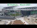 Q2 Stadium Construction Timelapse (March 2021)