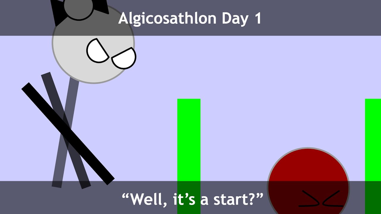 Algicosathlon Day 1 │ Well, it's a start?