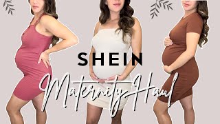 SHEIN Pregnancy\/Maternity Haul - Dresses (Try on + Review)