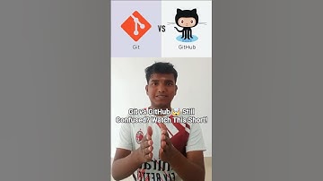 Git vs GitHub 🤯 Still Confused? Watch This Short! #shorts