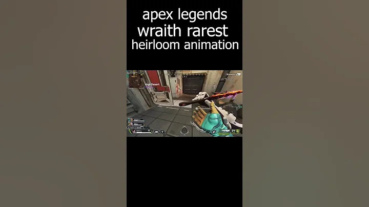 apex legends wraith rarest heirloom animation 🤯 #apexlegends