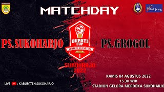 PIALA BUPATI SUKOHARJO CUP 2022 SEMI FINAL. PS. SUKOHARJO VS PS. GROGOL