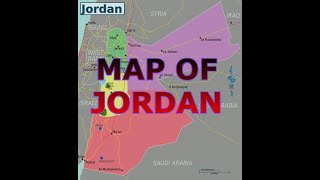MAP OF JORDAN