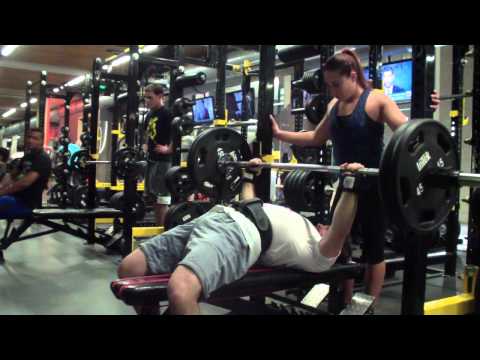 Paused Bench Press: 260x8 PR