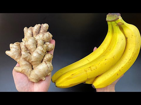 Natural BOMB 🍌🍯 to protect the immune system: 4 powerful ingredients against cough!