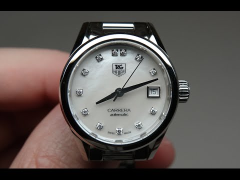 Tag Heuer Carrera Diamonds Women's Watch Review Model: WAR2414.BA0770 -  YouTube
