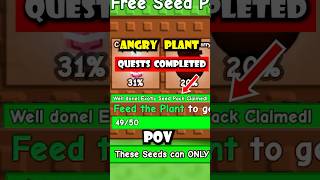 POV: I Completed the Angry Plant Quests in Grow a Garden😱 #growagarden #roblox