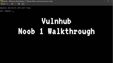 Noob.ova Ethical Hacking Walkthrough