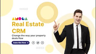 Transform Real Estate Sales with Amoga’s No-Code CRM | Manage Leads, Listings & Closures Seamlessly