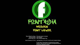 Fontasia - Modern Font Viewer screenshot 1