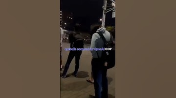 👀 People lining up to have their eyeballs scanned for #OpenAI CEO