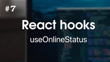 React Hooks #7 - useOnlineStatus (for beginners)
