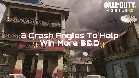 3 Crash Angles To Win More S&D Games