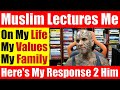 Response to a muslim who commented about me my family  child  7477