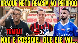 CRAQUE NETO CRAVOU NOVO REFORÇO NO FLAMENGO 