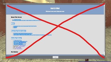 DISABLING the default ULX motd