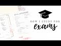 How I study for exams - Part 1 | Study schedule & revision methods | studytee