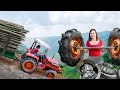 Genius Girl Challenge: Restoring and Using a Wood-Hauling Tractor to Help Farmers