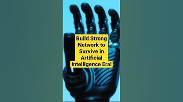 Importance of NETWORKING  to SURVIVE in Artificial Intelligence Era!