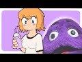 The Grimace Shake meme but animated