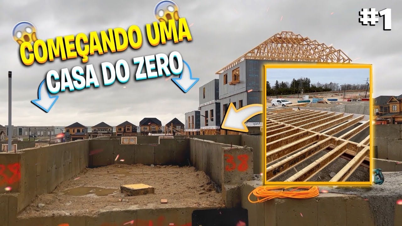 Começando uma casa do zero parte #1 - YouTube