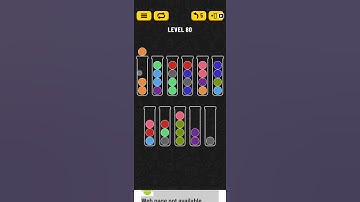 Ball Sort Puzzle level 80