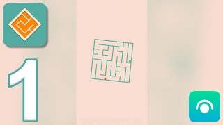 Minimal Maze - Gameplay Walkthrough Part 1 - Levels 1-9 (iOS) screenshot 4
