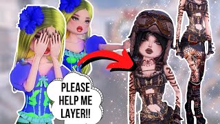PRO LAYERING TIPS in Dress to Impress: Human Outfits Version