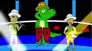 Video thumbnail of "Jul i rymden - Arne Alligator & Djungeltrumman"