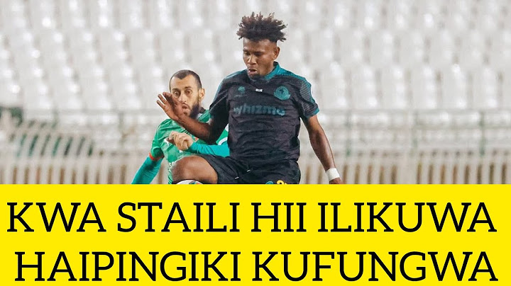 SIRI YA YANGA KUFUNGWA NA MC ALGER MAGOLI 2-0
