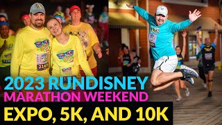 2023 RunDisney Expo, 5k, and 10k Vlog - Dopey Challenge - WDW RunDisney Marathon Weekend 2023