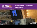 Un women asiapacific at csw68