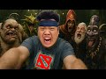 Our team's intense DOTA2 tournament training grind!!