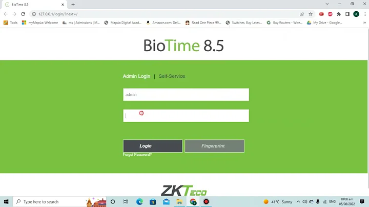 ZKTeco Biotime 8.5 Installation | Adding device on Biotime