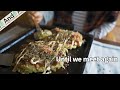 先日亡くなった母の大好物だったお好み焼きを作って食べる