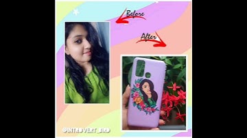 Phonecase Illustration Process - Introvert Bird