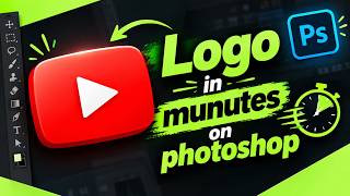 🎨 Logo Design in Minutes | Create a Professional Logo in Photoshop