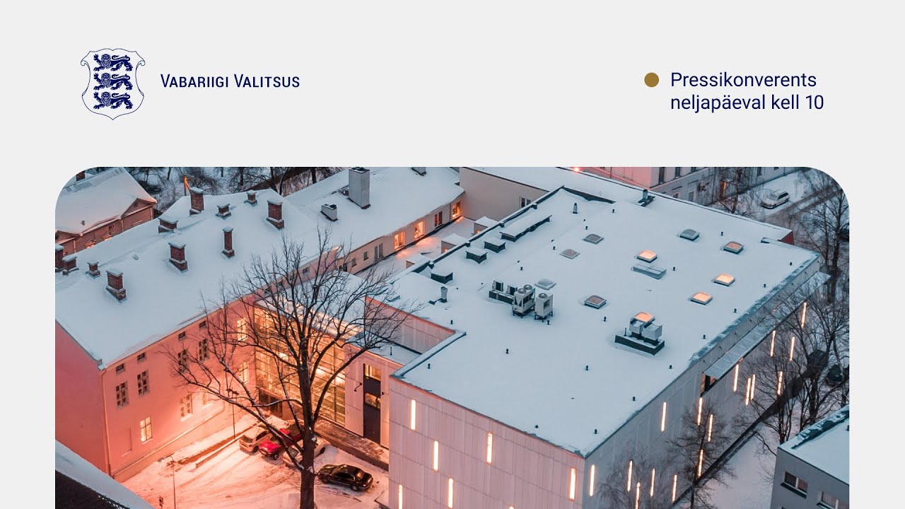 Valitsuse pressikonverents, 30. jaanuar 2025