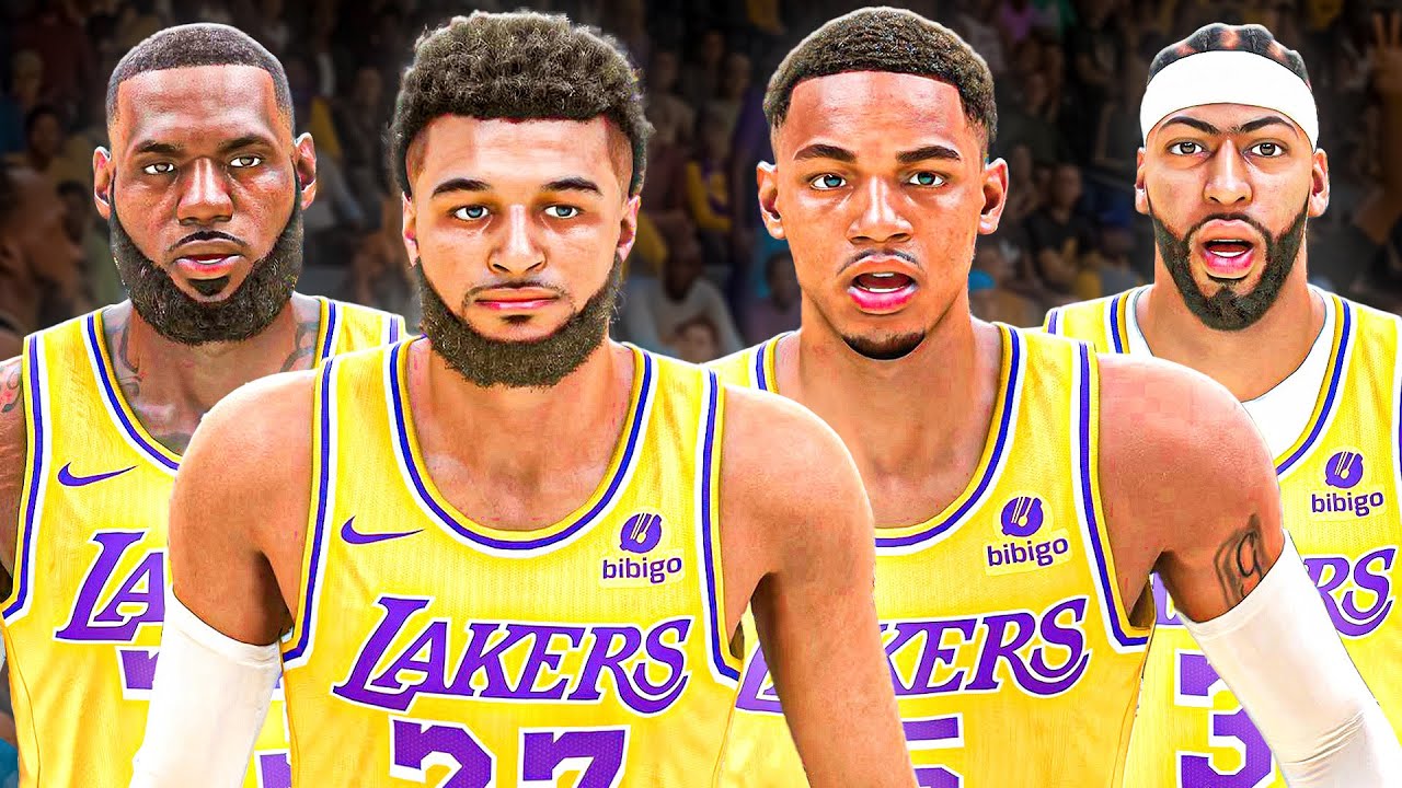 I Rebuilt The Lakers Before LeBron Retires - YouTube