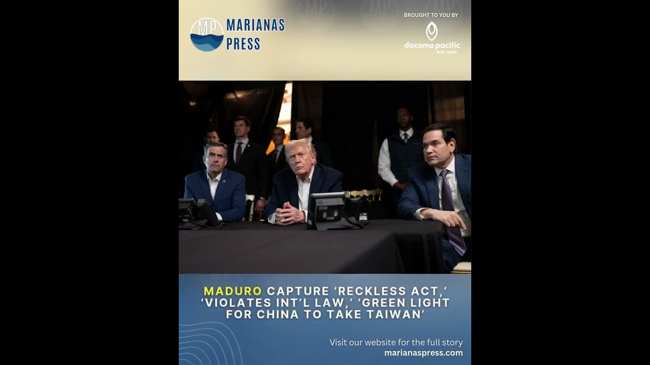 Maduro capture 'reckless act' 'violates int'l law' 'green light for China to take over Taiwan'
