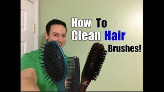 How To Clean Hair Brushes in 3 Easy Steps!