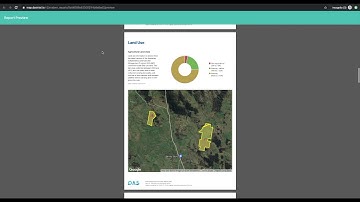 How to create a Property Report preview in DAS