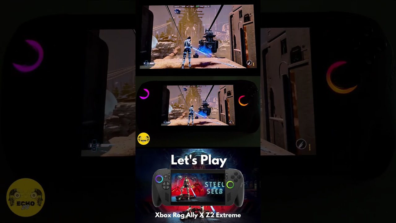 STEEL SEED on Xbox ROG Ally X — Stunning Sci-Fi Stealth Action Goes Handheld!