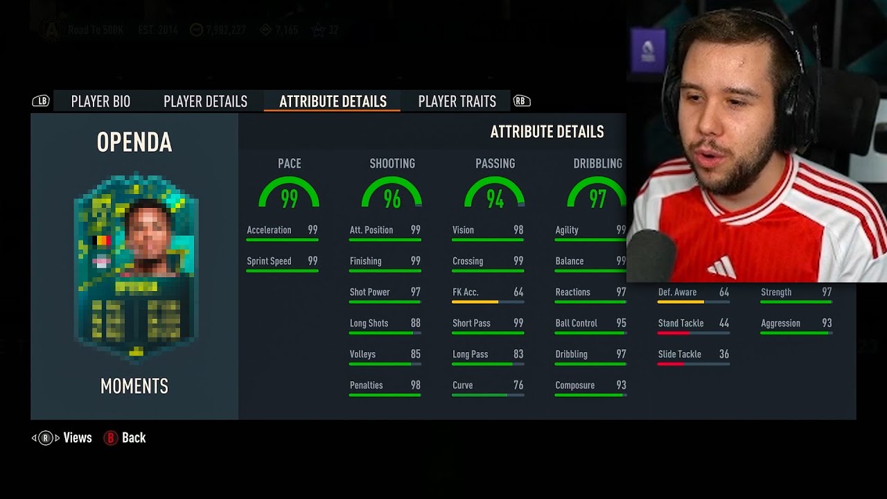 Auzio Reacts to NEW 97 Openda SBC