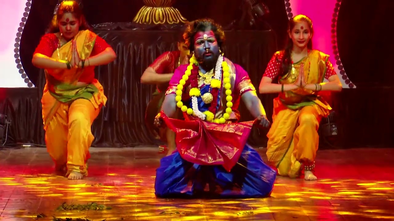 Kali dance performance by Natrang Academy #dance #choreography #natrangacademypune#pushpa2 