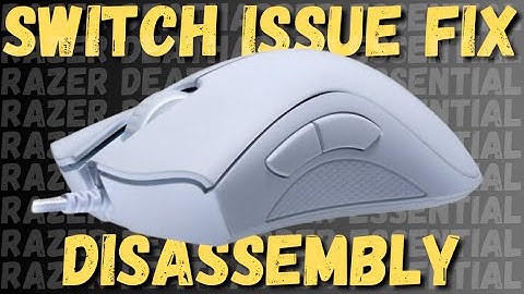 Razer DeathAdder Essential Switch FIX|Disassembly|Teardown