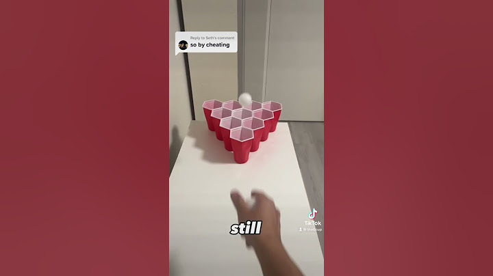 We dont think 6CUP is cheating, do you? 🤔 #beerpong #houseparty #drinkinggames #partytok