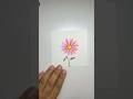 Pink Daisy #watercolorpainting #watercolordrawing #daisy #drawing #flowers #painting #pink #shorts
