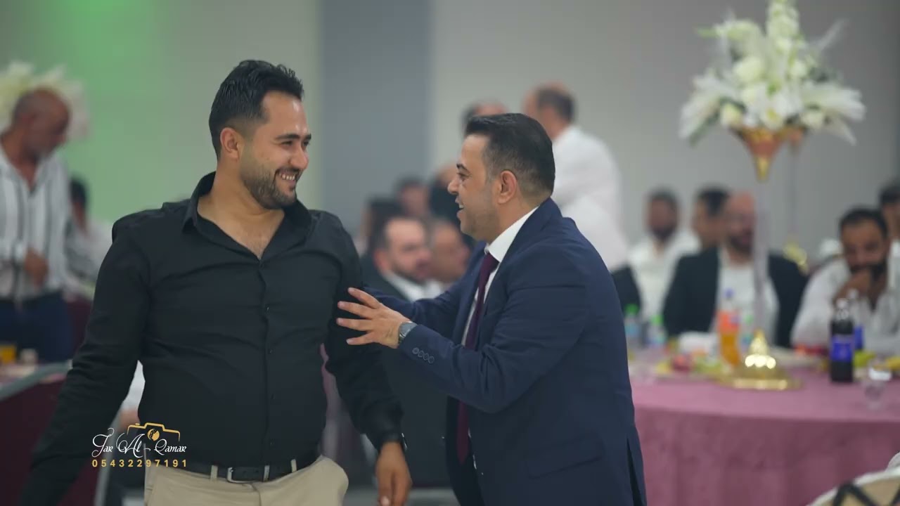 أفراح أهالي مارع بيت الحافظ حفل زفاف العريس محمد محمود الحافظ ج3